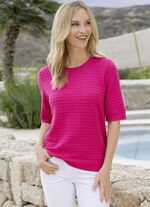 Pullover mit Strukturdessin 