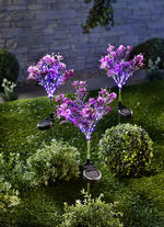 Solarstecker Heidekraut mit integriertem Akku 