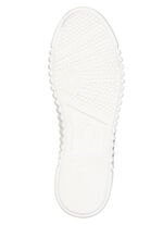 ELENA EDEN, stylische Damen-Sneaker, Weite G, herausnehmbares Fussbett SILBER