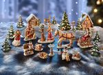 Winterliche Szene: Tolle Himmelsboten im Winterwald 