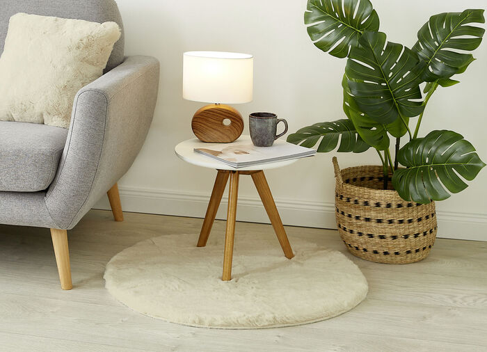 Brücken und Teppiche für ein Gefühl wie auf Wolken BEIGE