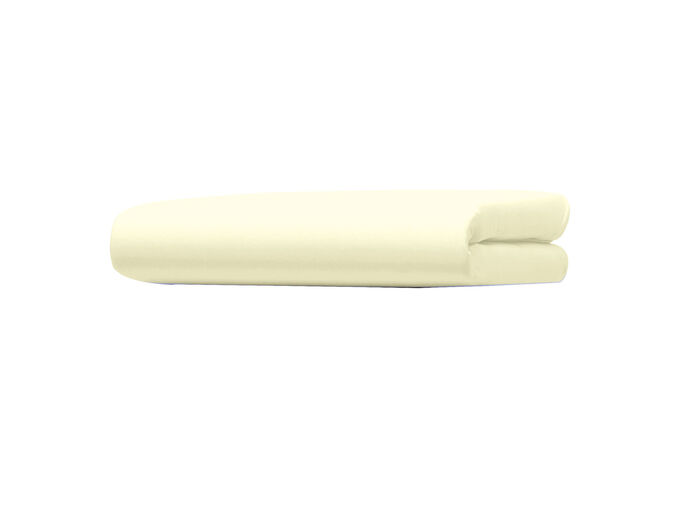 Antibakterielles Inkontinenz-Spannbetttuch aus 100% Baumwolle CREME