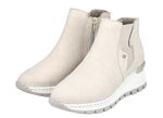 Rieker Stiefelette aus weichem Nubukmaterial BEIGE