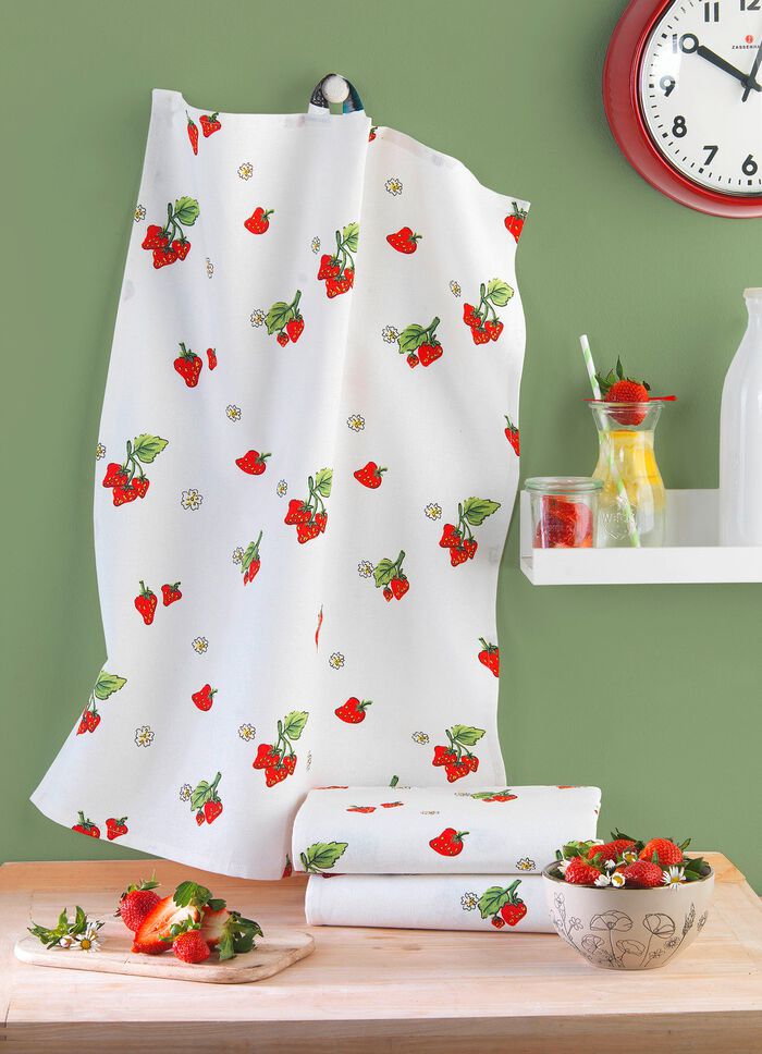 Farbenfrohe Geschirrtücher, 3er-Set 