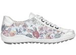 Remonte, elegante Damen-Sneaker, Weite G, mit Reissverschluss SILBER-BUNT