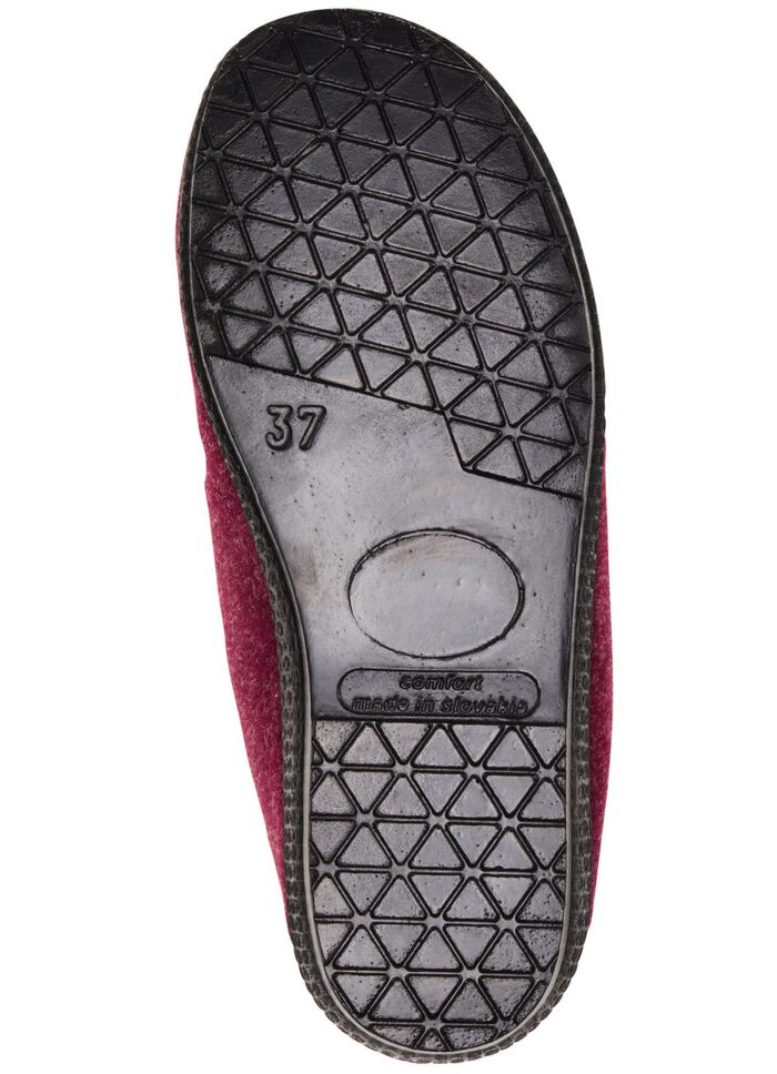 Hausschuh mit Schurwollfutter BORDEAUX