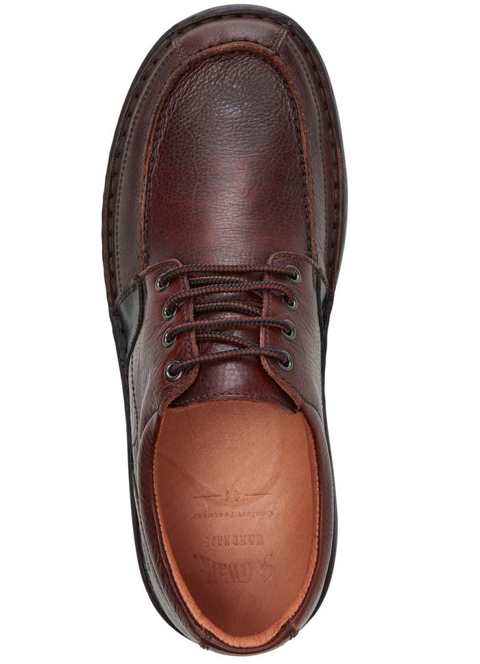 GINO GALANTE, schicke Herren- Schnürschuhe, mit herausnehmbarem Fussbett BURGUND