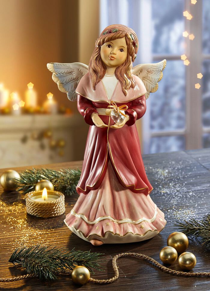 Engel Herzliche Wintergr&uuml;sse von Goebel BORDEAUX