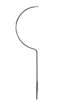 Windspiel und Windspielhalter SILBER