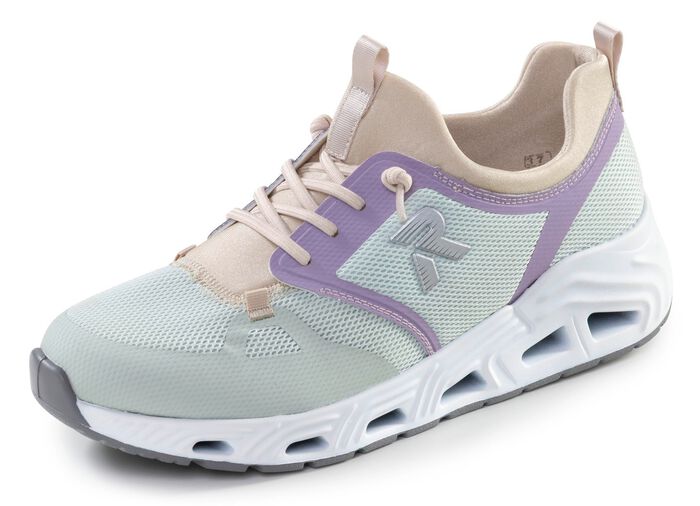 Rieker, sportliche Damen-Sneaker, mit herausnehmbarem Fussbett 