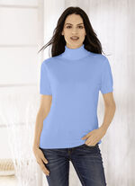 Pulli in edel glänzender Qualität BLEU
