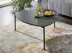 Couchtisch im Loft-Design mit Metallgestell ANTHRAZIT