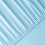 Jersey-Stretch-Elasthan-Spannbettt&uuml;cher Deluxe in hochwertiger Qualit&auml;t BLAU