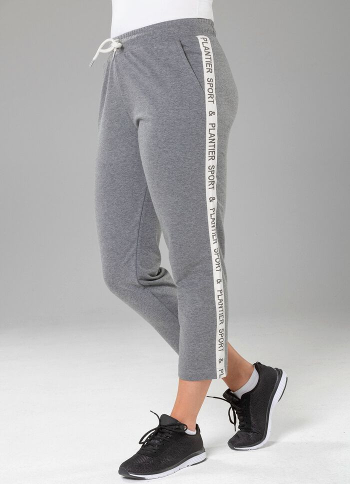 7/8-Freizeithose von &laquo;Plantier&raquo; GRAU MELIERT