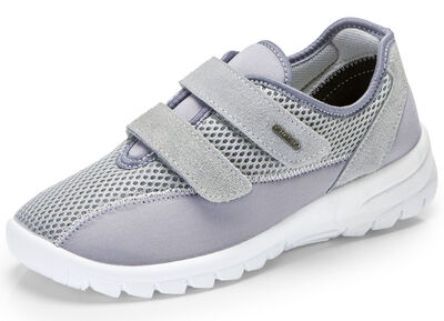 Bequeme Damen-Klettschuhe, Weite H, mit herausnehmbarem Fussbett 
