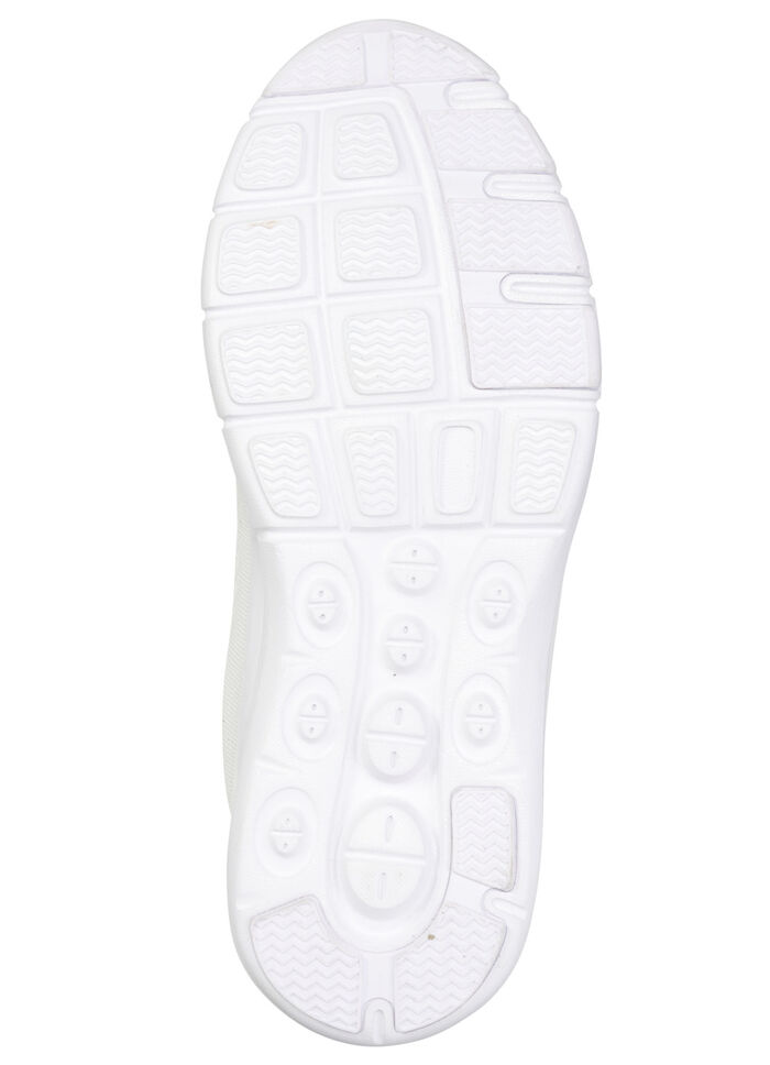 LAURA KENT, sommerliche Damen-Sneaker, mit herausnehmbarem Fussbett WEISS