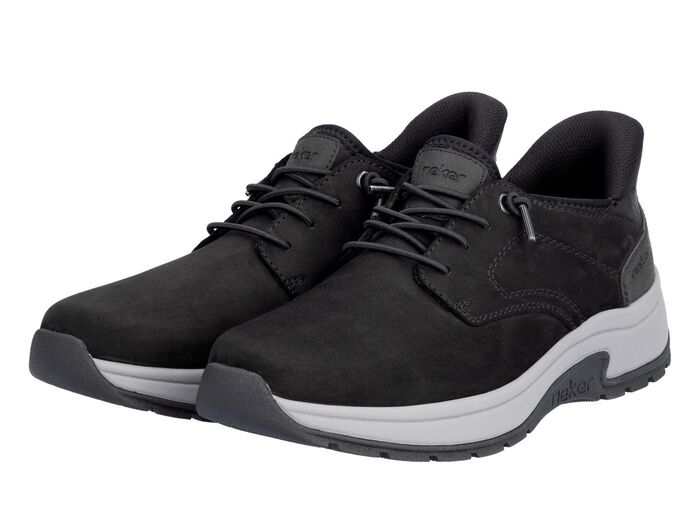 Rieker Sneaker mit verst&auml;rkter Hinterkappe f&uuml;r einfaches Einschl&uuml;pfen SCHWARZ