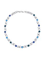 Halskette mit Kristalle 