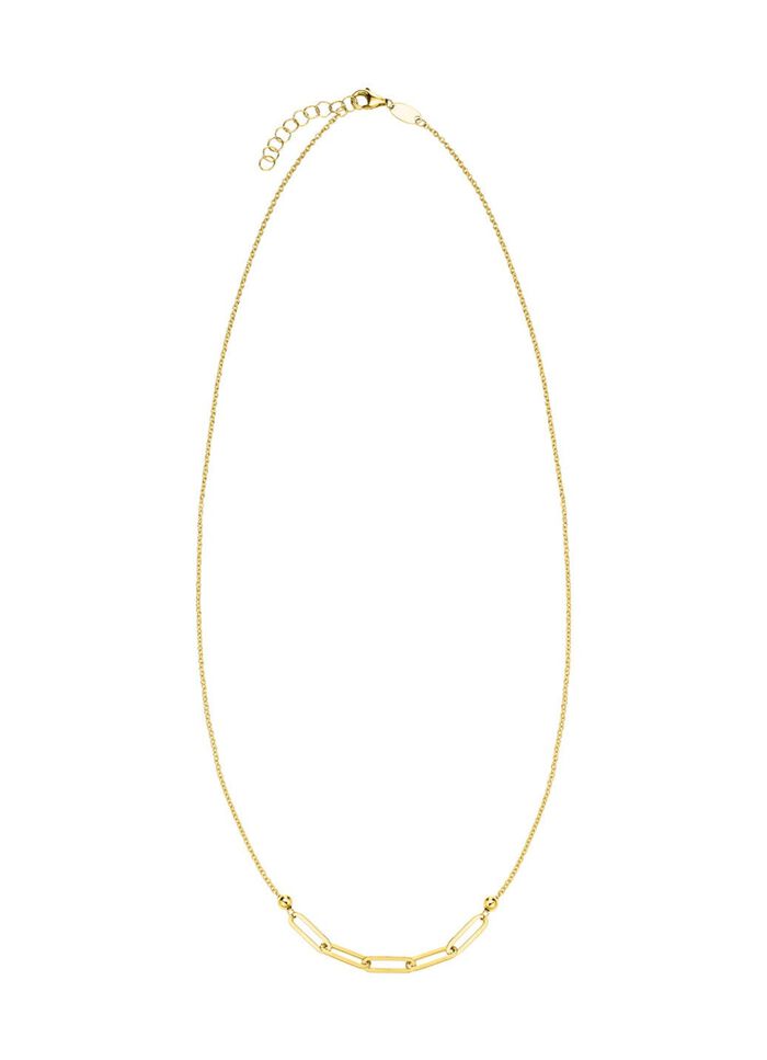 Zeitlos elegante Halskette aus feinem Gold 