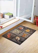 Fussmatte mit Fr&uuml;hlings-Motiven 