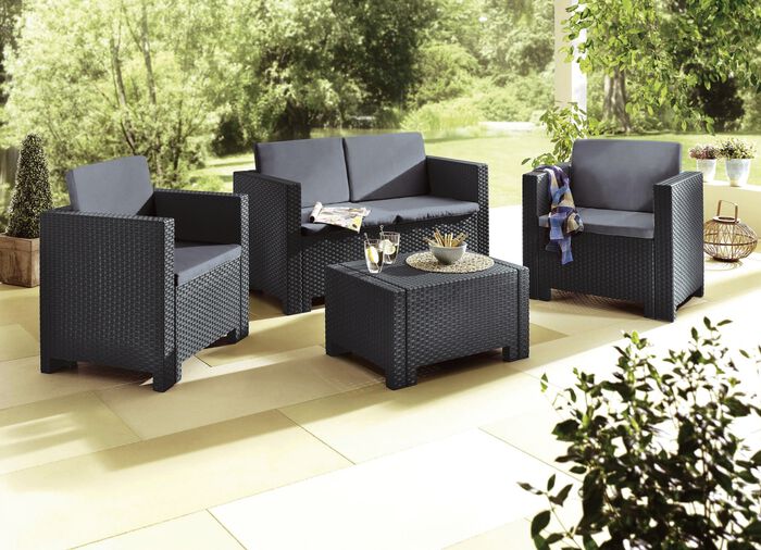 Lounge-Set Colorado GRAU