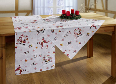 Tischdecke oder Kissenbezug aus Baumwolle - 