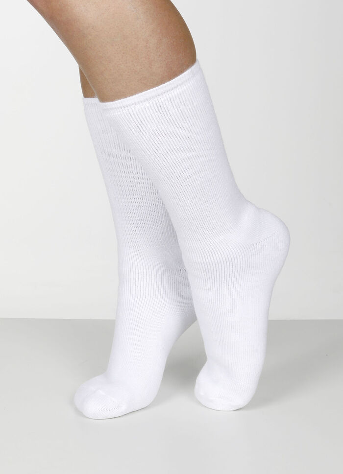 Wärmespeicher-Socken-Set für Damen WEISS