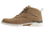 Waldläufer Schnür-Stiefelette aus hochwertigem Nubukleder CAMEL