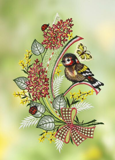 Fensterbild «Vögelchen» 