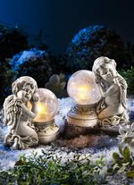 Solarleuchte &laquo;Engel&raquo;, 2er-Set 