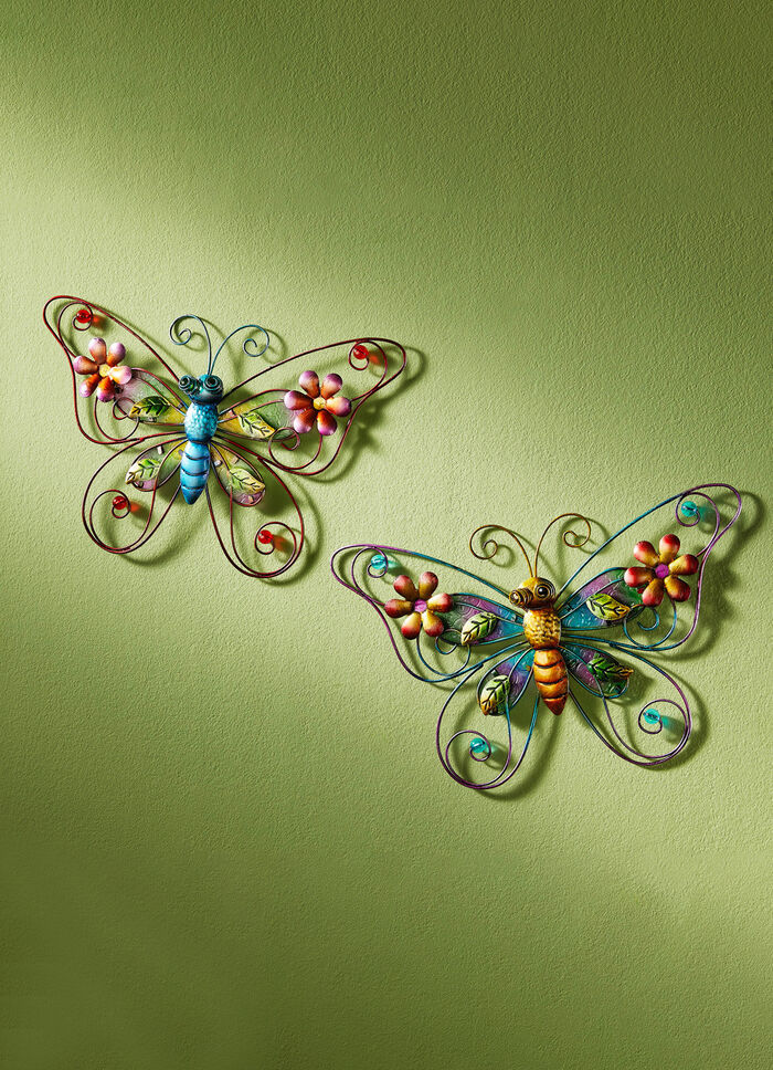 Wanddekoration aus Metall 