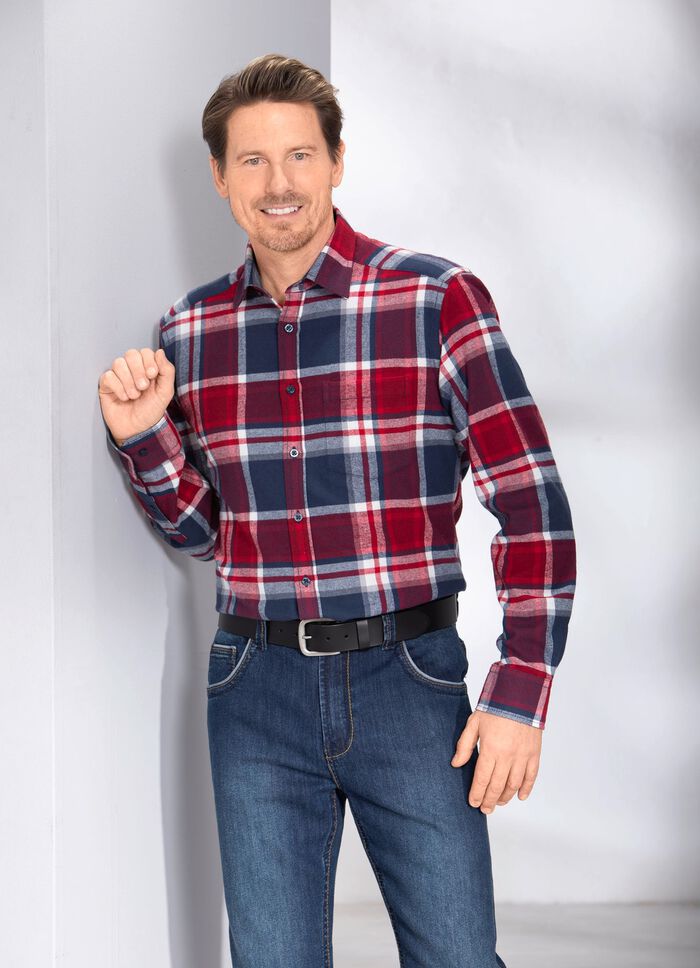 Kariertes Hemd von &laquo;King's Road&raquo; 