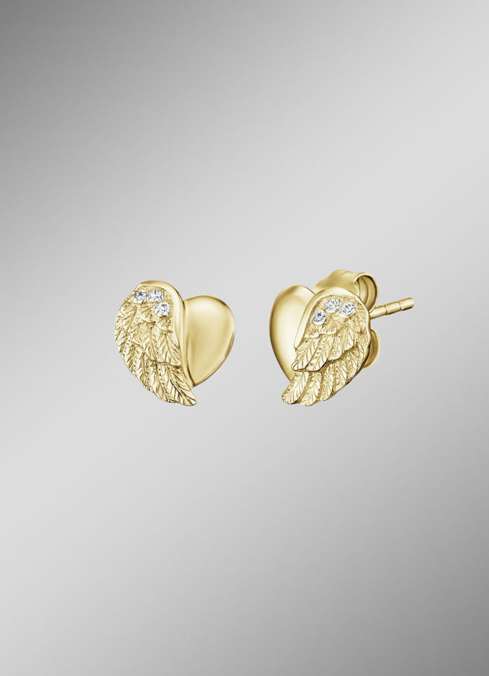 &laquo;Engelsrufer&raquo; Ohrstecker &laquo;Little magic&raquo;, mit Zirkonia 