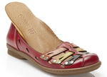 Gemini Ballerina mit luftigen Durchbrüchen ROT-BUNT
