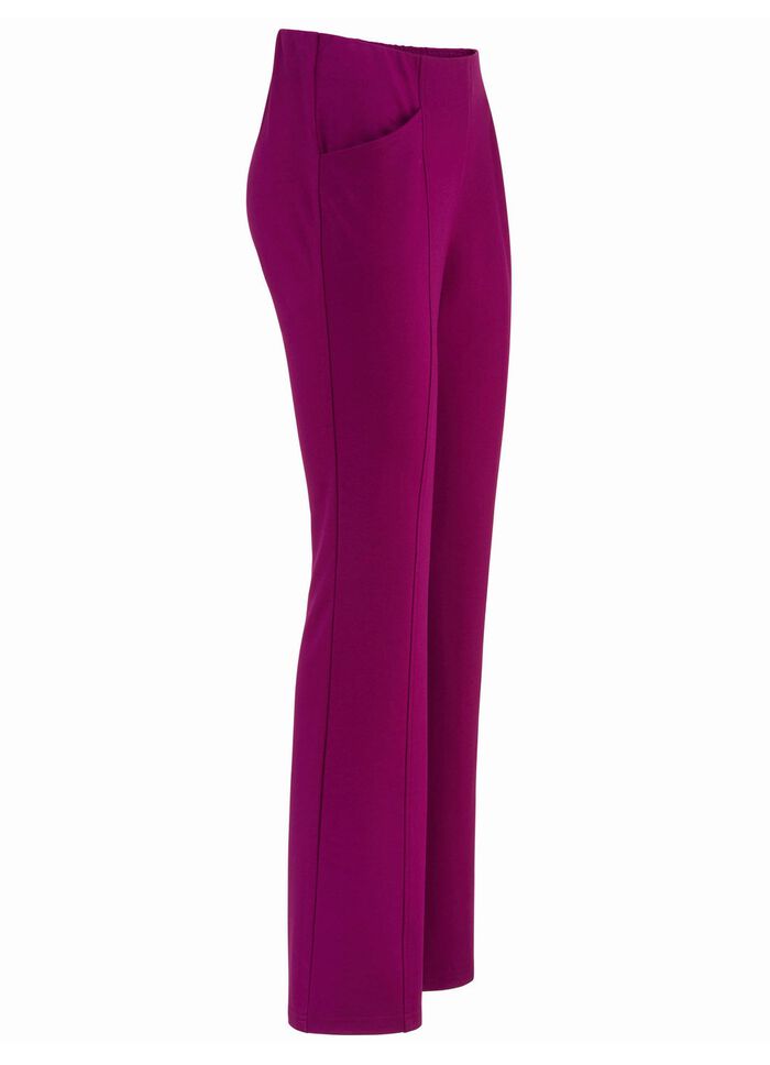 Jerseyhose mit ausgestellter Fussweite 
