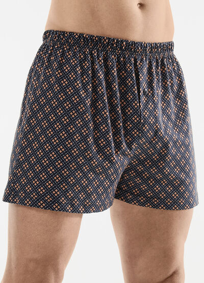 Viererpack Boxershorts mit knöpfbarem Eingriff - 