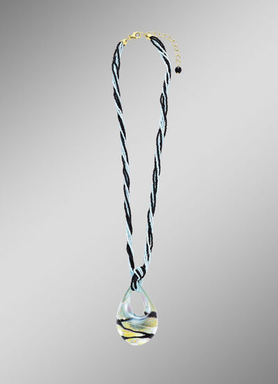 Mehrreihige Halskette aus Muranoglas 