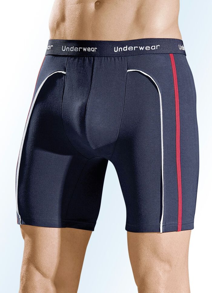 Dreierpack Longpants mit Elastikbund 