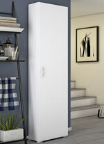 Praktische Schränke in geradlinigem Design WEISS