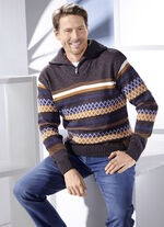 Troyer mit kurzem Reissverschluss 