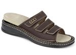 Mubb, bequeme Herren-Pantoletten, Weite H, mit herausnehmbarem Fussbett, 