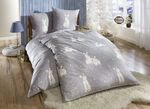 Bettwäsche-Garnitur aus dem Hause irisette GRAU