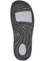 Mubb Pantoffel mit seitlich eingesetzten Gummizügen ANTHRAZIT