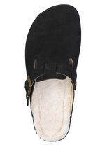 Mubb, klassische Damen-Hausschuhe, Weite H, mit Lammfell 