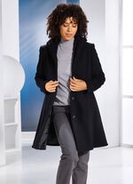 Kurzmantel in Swingerform 