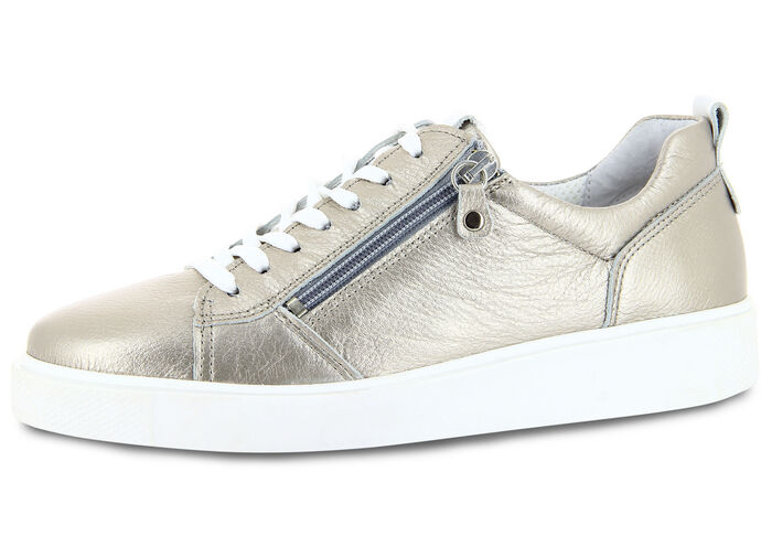 Freizeitschuh von Florett mit Reissverschluss GOLD