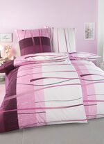 Bettw&auml;sche-Garnitur mit Reissverschluss 