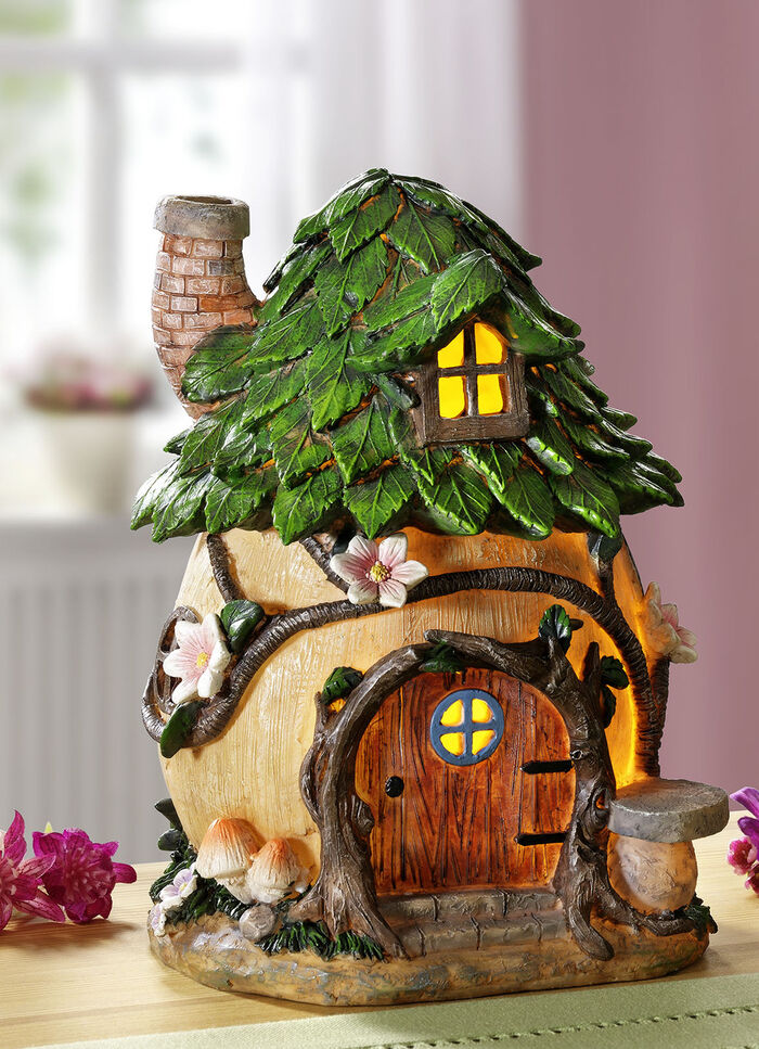 Beleuchtetes Zwergenhaus, 
