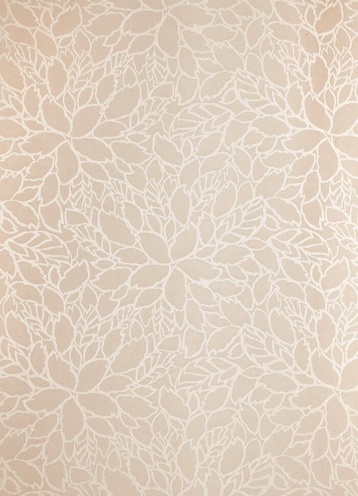 &Uuml;bervorhang-Garnitur mit Universalschienenband CREME