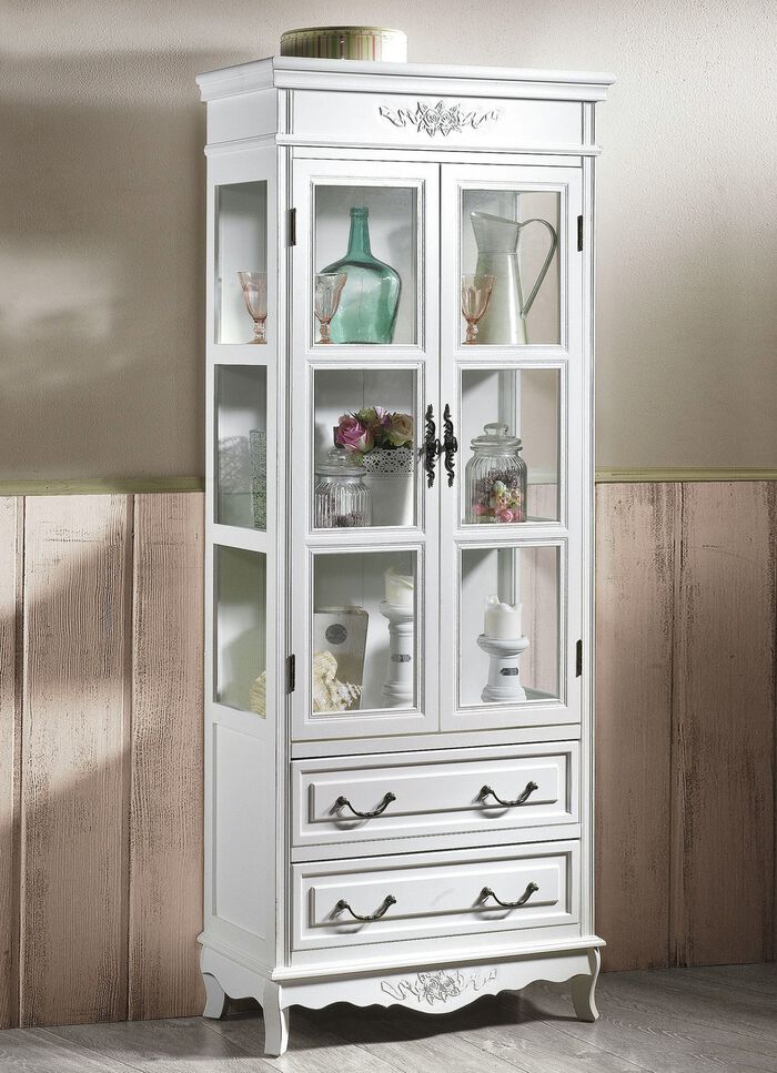 Vitrine, 2-t&uuml;rig 